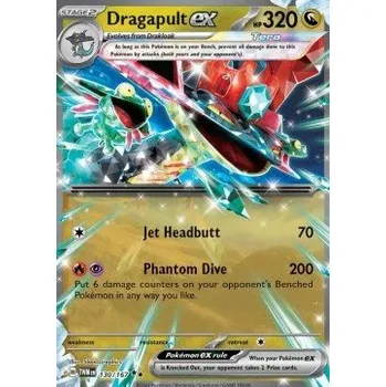 Karetní hra Pokémon TWM 130/167 Dragapult ex - Twilight Masquerade