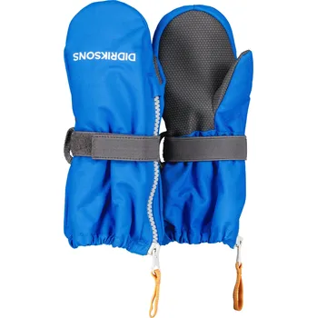 Rukavice Dětské zimní rukavice - palčáky Didriksons Biggles ZIP - Carribean blue 435 0 - 2 roky