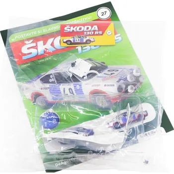 autíčko DeAgostini Škoda 130 RS 1:8 - časopis #27 se stavebnicí Škoda 130 RS 1:8 - časopis #27 se stavebnicí