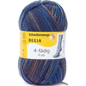 Příze Regia 4-Ply Color 5171 skater color (Ponožková příze Regia 5171 skater color)