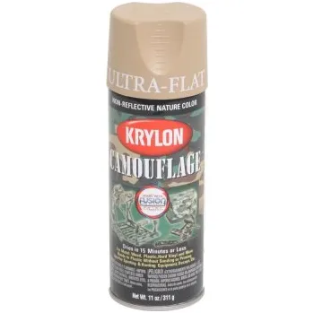 Vybavení pro přežití Barva maskovací ve spreji Krylon, písková