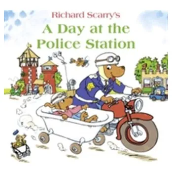 Učebnice A Day at the Police Station - Richard Scarry