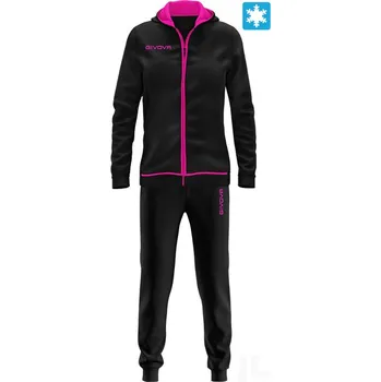 Dámská souprava GIVOVA STAR NEW, barva 1006 černá - růžová, velikost M