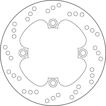 Brzdový kotouč Brzdový kotouč BREMBO Oro Fix - 68B40749 TRIUMPH Daytona 955 1999-2006