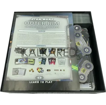 Příslušenství k deskovým hrám Kalkared Insert pro Star Wars: Outer Rim (989)