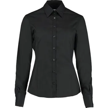 Dámská košile Kustom Kit Dámská košile KK743F Black 46 (3XL/20)