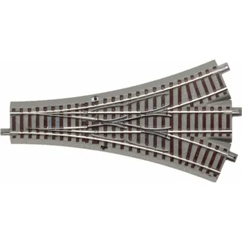 Modelářství Roco Geoline Výhybka třícestná symetrická s podložím - 61160