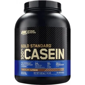Protein Optimum Nutrition 100% Casein Protein 1818g - vanilka + Sleva 3 % pro registrované