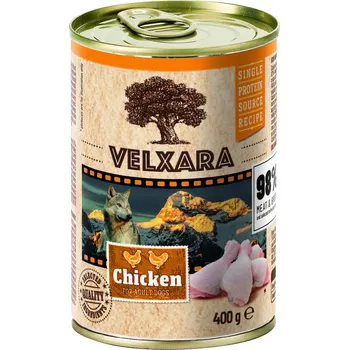 Krmivo pro psa Velxara Pate Chicken 400g for adult dogs (min. odběr 12 ks)
