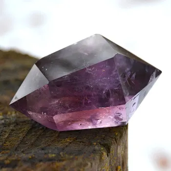 Ametyst Brazílie extra - oboustranně broušená špice, mix