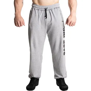 Gasp DIVISION SWEATPANTS LIGHT GREY MELANGE – tepláky Gasp světle šedé Velikost: XXL