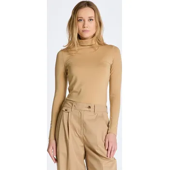 Dámský svetr ROLÁK GANT SLIM LS TURTLENECK DARK KHAKI