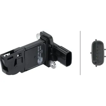 Čidlo automobilu Snímač množství protékajícího vzduchu HELLA 8ET 009 149-551