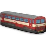 Plyšový vláček 810 - červený 49 cm