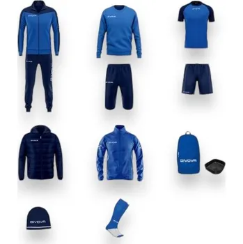 GIVOVA BOX ROMA, barva 0204 modrá - tmavě modrá, velikost XL