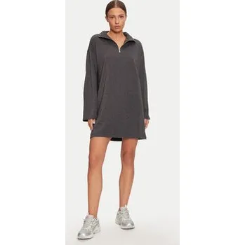 Dámské šaty Pieces Úpletové šaty 17152929 Šedá Loose Fit M