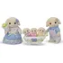 Figurka Sylvanian Families 5735 Rodina Flora králíci s trojčaty