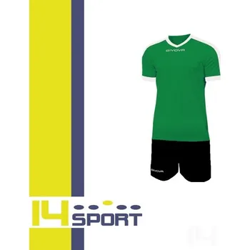 Sada dresů GIVOVA REVOLUTION, barva 1310 zelená - černá, velikost L