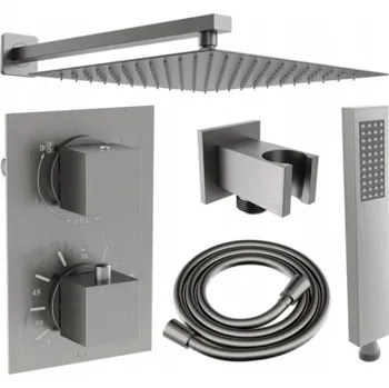Sprchový set MEXEN TERMOSTATICKÁ PODOMÍTKOVÁ SPRCHOVÁ SOUPRAVA S HLAVOVOU SPRCHOU 30 cm