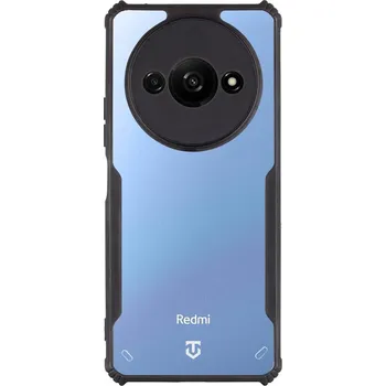 Pouzdro na mobilní telefon Tactical Quantum Stealth pro Xiaomi Redmi A3 2024 Clear/Black
