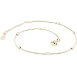 Troli Pozlacený kuličkový řetízek na nohu + 2 měsíce na vrácení zboží