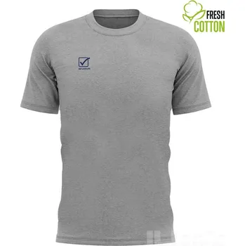 Pánské tričko Triko GIVOVA ACTION, barva 0043 světle šedá melanže, velikost XS