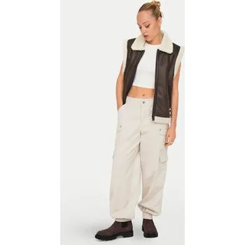 Dámská vesta ONLY Vesta Betty 15322433 Hnědá Regular Fit M