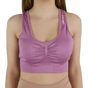Podprsenka Tělová podprsenka GymHero Miami Cute Bra BASIC-MAUVE, M i476_58655477