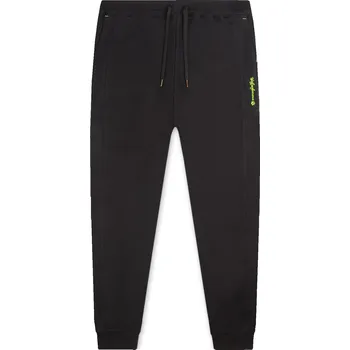 Dámské tepláky - Wolf T2283, černá / signální aplikace Barva: Černá, Velikost: XL