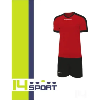 Komplet GIVOVA REVOLUTION vel. M, barva 1210 červená - černá, velikost M