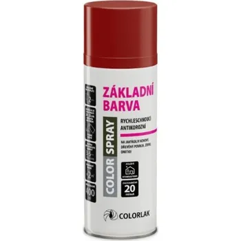 Barva ve spreji Colorlak Sprej Color, základní barva červenohnědá C0840, 400 ml