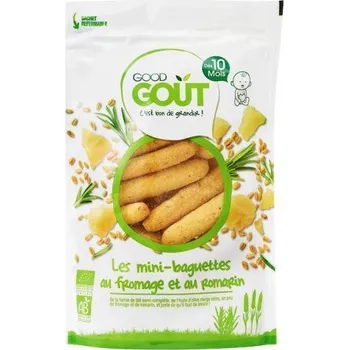 Bagetky mini s rozmarýnem a sýrem 70g Good Gout