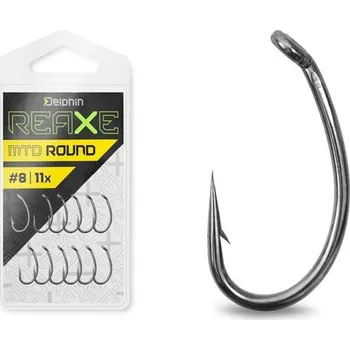 Rybářský háček DELPHIN - Háčky Reaxe MTD Round vel. 10 11 ks