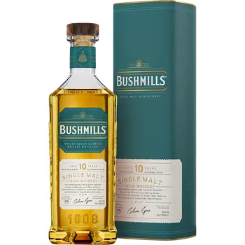 Whisky Bushmills 10y 40% 0,7 l (tuba)