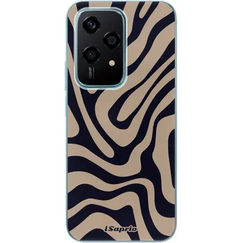 Pouzdro na mobilní telefon Odolné silikonové pouzdro iSaprio - Zebra Black - Honor 200 Lite