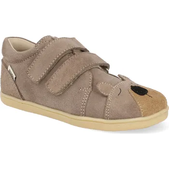 Mido shoes Barefoot dětské boty Mido - Stone hnědé Velikost: 28