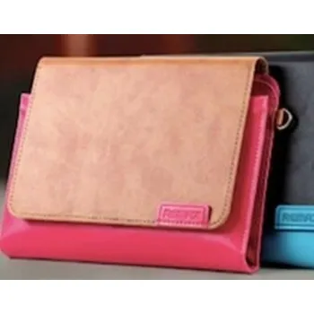 Pouzdro na tablet Pouzdro na Ipad Mini Remax 5023 Retina 2 - růžové-hnědé