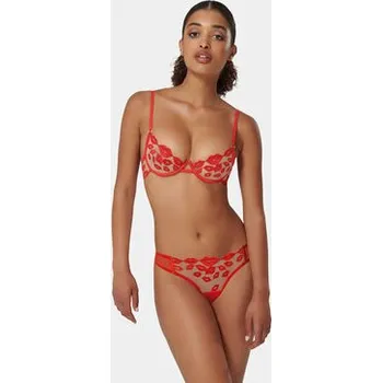 Podprsenka Bluebella Podprsenka s kosticemi Marian 42226 Červená 80D