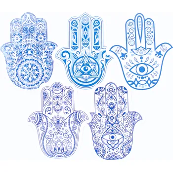 samolepka Milujeme Kameny Fatimina ruka VII. - sada samolepek SAM64 451465