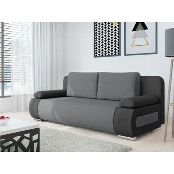 Pohovka Rozkládací pohovka LENKE - šedá / tmavá šedá