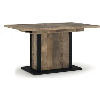 Jídelní stůl Nábytek Pyramida, s.r.o. Rozkládací jídelní stůl BARDARO dub grange/černá