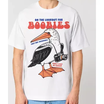 Pánské tričko On The Lookout cotton T-shirt - White - 2XL