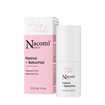 Péče o oční okolí Nacomi Next Level oční sérum s retinolem a bakuchiolem, 15 ml