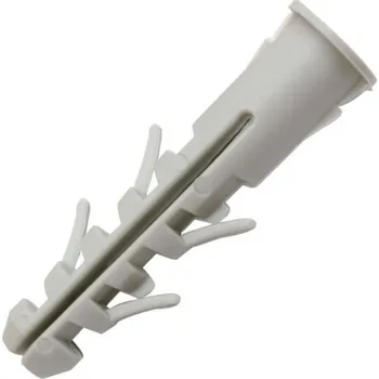 Hmoždinka Hmoždinka měkká univerzální se 4mi křidélky s lemem UPA 10x 50 mm bílá