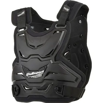 Motocyklový chránič hrudi a pátěře POLISPORT chránič hrudi PHANTOM LITE černý