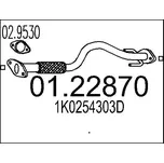 Výfuková trubka MTS 01.22870