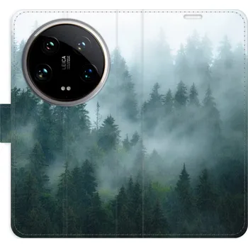 Pouzdro na mobilní telefon Flipové pouzdro iSaprio - Dark Forest - Xiaomi 14 Ultra