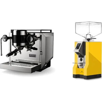 Kávovar Rocket Espresso Bicocca, stainless silver + Eureka Mignon…