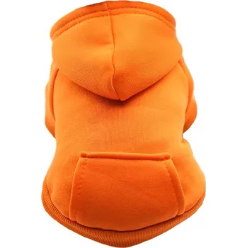 Pánská mikina Stylová bavlněná mikina s kapucí pro psy - 6 barev Barva: Oranžová, Velikost: M