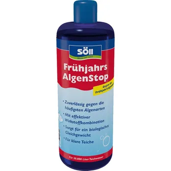 Jezírková chemie Söll péče o jezírko jarní omezovač řas 1 l
